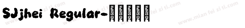 SJjhei Regular字体转换